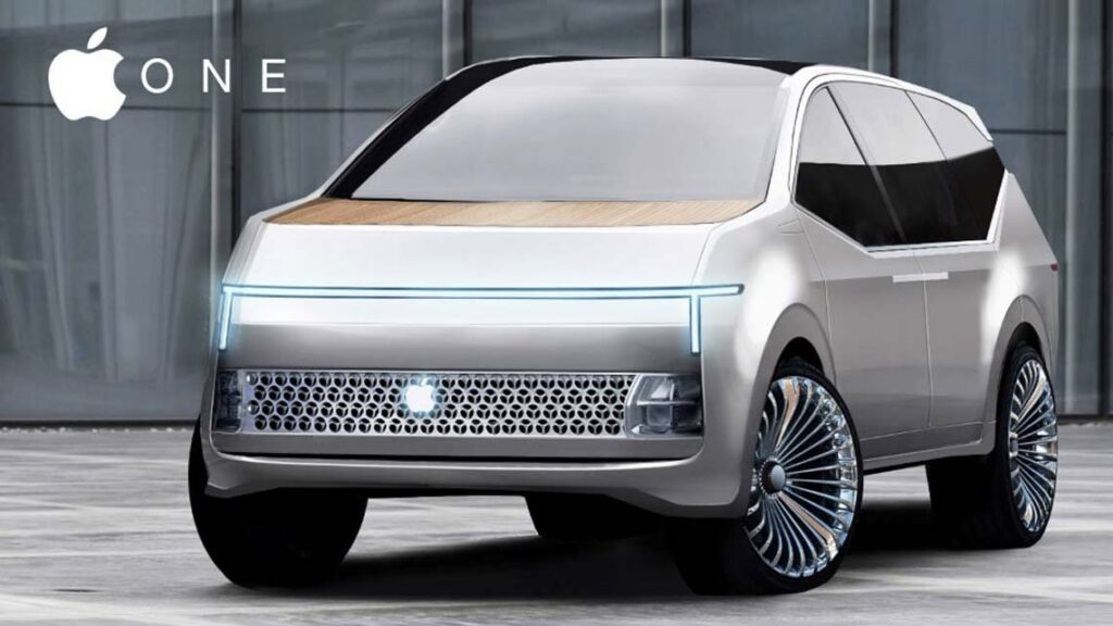 A concept EV with a futuristic design